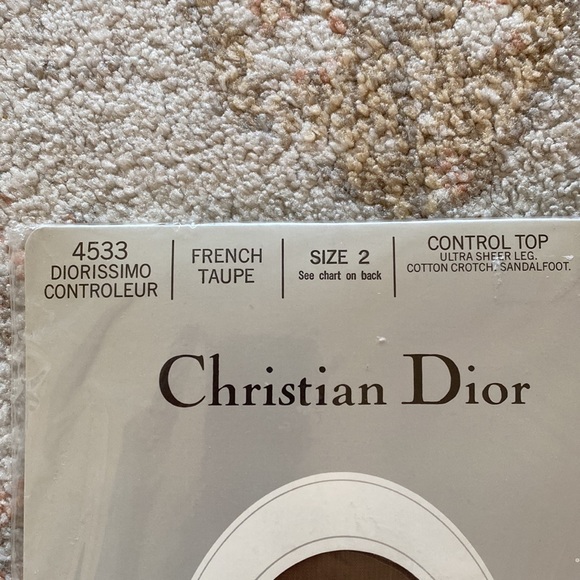 NWT Vintage Christian Dior Pantyhose - Picture 4 of 5